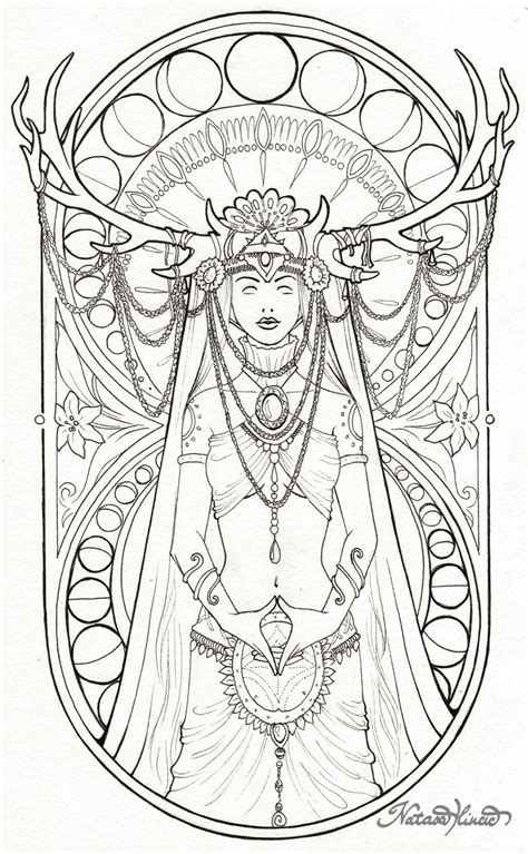 Occult coloring book